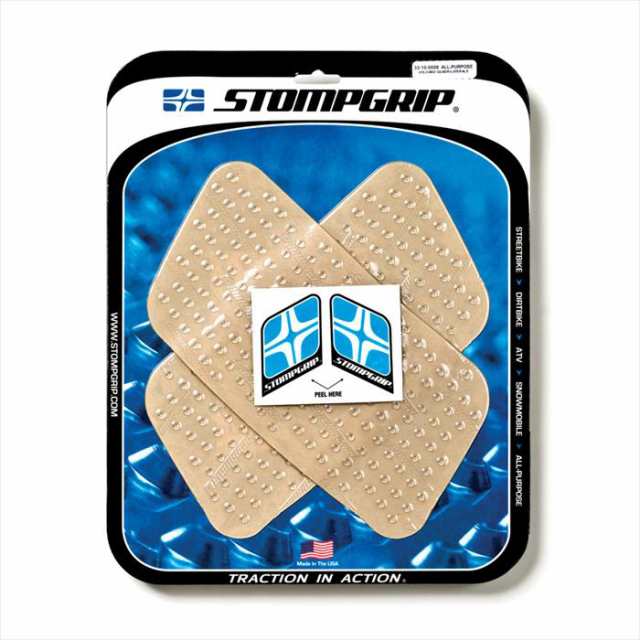 【ストンプグリップ】 【4548916247318】 STOMPGRIP ユニバーサル 四辺形 ボルケーノ クリア P061-6431の通販は