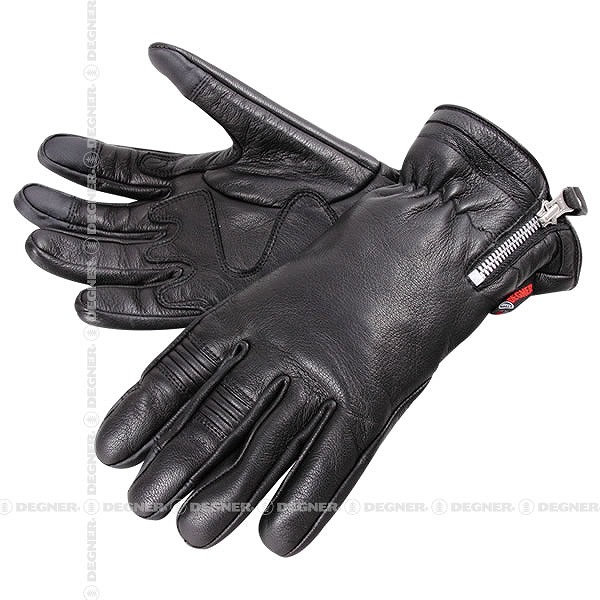 【デグナー(DEGNER)】 【4524486070624】 TG-38i 【スマホ対応】ツーリンググローブ　ブラック/ブラック　Sサイズの通販は 5,753円