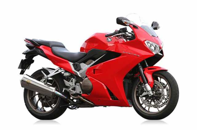 【アールズギア】 【4582329786866】 r's gear VFR800F/X（'14〜） ワイバン S/O シングル クロスオーバル チタンポリッシュ WH21-03XT