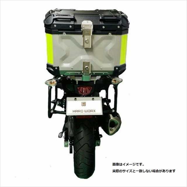 4527625113572 アルミトップケース HX55 SILVER 55L CT125にジャスト