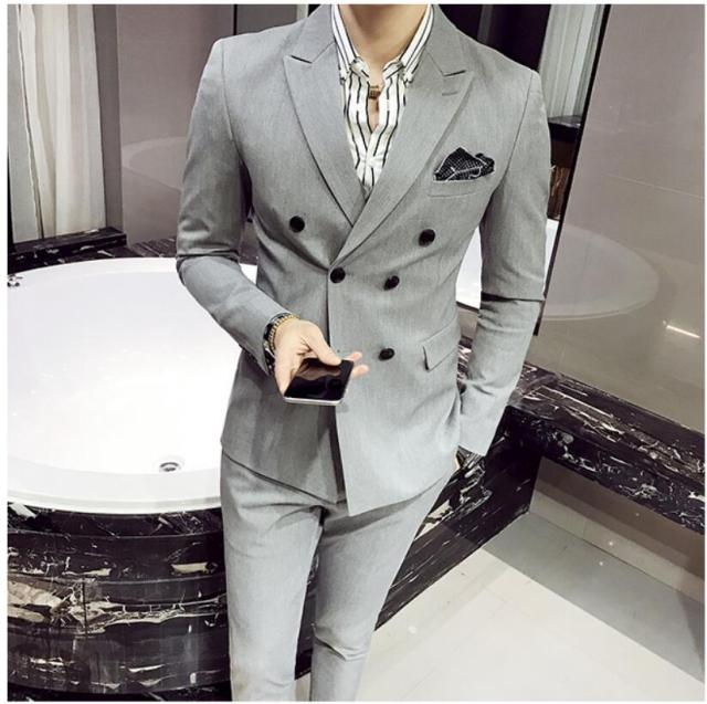 人気 カジュアル ダブルボタン 3点セット スリーピーススーツ ビジネススーツ ３ピーススーツ メンズスーツ フォマール 演奏会 花婿 上品の通販はau Pay マーケット 山室商店