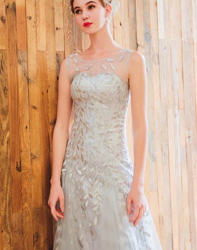 バックレス ノースリーブ ファスナー リーフ柄 肩出し ベール セクシー パーティードレス ロング丈 大きいサイズ 披露宴 二次会 結婚式 2の通販はau Pay マーケット 山室商店