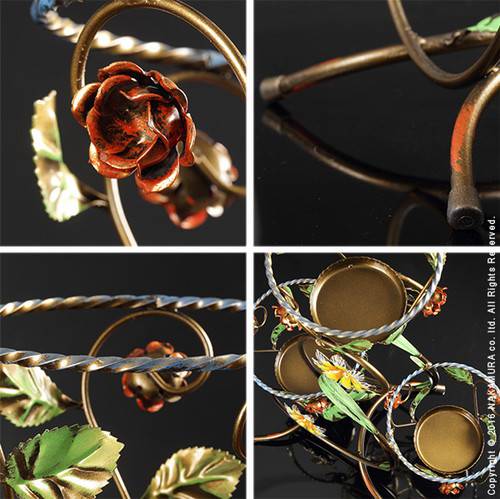 フラワースタンド 北欧 おしゃれ アイアン アンティーク 姫系 花台 花瓶台 鉢置き台 プランター台 木製 2段 フラワーラック プランターラの通販はau Pay マーケット アットカグ