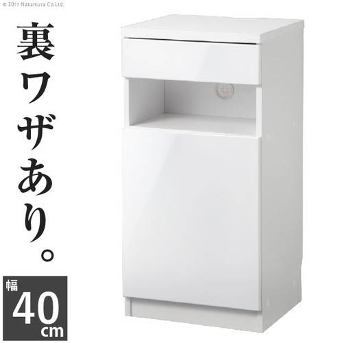 あす着 テレビ台 ハイタイプ 扉付き 引き出し ヴィンテージ 西海岸 ブルックリン テレビボード ルーター 背面収納 配線 ゲーム機 高い 壁寄せ 壁面 薄型 幅40 高さ80 キャビネット モデム ケーブル コード a4 本棚 可動棚 鏡面 ホワイト 白 19型 20型 19インチ 20インチ