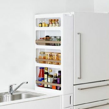 スリム 隙間 すきま 収納 洗剤 ラックタイプA 【 調味料ラック キッチン収納 ラック 収納 】【 送料無料 】の通販は