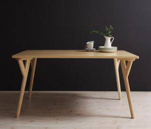 ダイニングテーブル おしゃれ 安い 北欧 食卓 テーブル 単品 モダン 会議 事務所 ( 机 幅140×80 ) 4人用 5人用 デザイナーズ クール スタイリッシュ ミッドセンチュリー の通販は