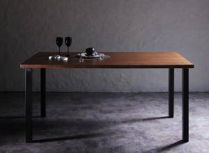 ダイニングテーブル おしゃれ 安い 北欧 食卓 テーブル 単品 モダン 会議 事務所 ( 机 幅150×80 ) 4人用 5人用 ウォールナット 西海岸 ヴィンテージ インダストリアル レトロ サーフ ブルックリン ミッドセンチュリー の通販は