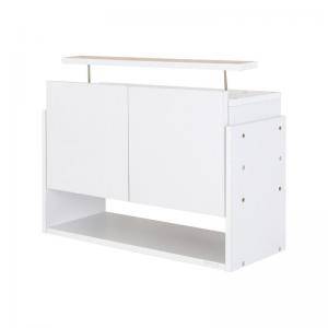 上置き 収納 ラック 上置き棚 上置き食器棚 キッチン収納 ダイニングボード ランドリー タオル収納 洗面所 サニタリー 脱衣所 突っ張り つっぱり 地震 耐震 家具 転倒防止 ( 上置き 高さ45-72 奥行29 )の通販は