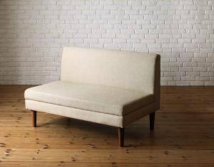 ソファー おしゃれ 安い 2人掛け 2人用 120cm 高さ調整 ボックス ファミレス 脚 ルンバ 布張り 北欧 モダン デザイナーズ 高級 ミッドセンチュリーの通販は