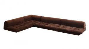 コーナーソファー コーナーソファ L字 l字型 l型 おしゃれ 北欧 安い ふかふか 座椅子 低い 椅子 ローソファー こたつ カウチ( ソファ4点 L字 2P×3+コーナー )の通販は