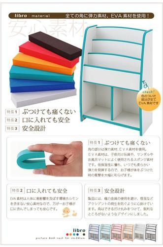 マガジンラック 本棚 ウッド ひな壇 絵本 おしゃれ 北欧 木製 大容量 子供 コミック 単行本 漫画 マンガ cd dvd 雑誌 新聞スタンド マガジンスタンド ( ハイタイプ スリム ) 約 幅50 奥行30 高さ90 低い キッズ 軽量 日本製 完成品 アンティーク かわいい 姫 a4 3段_4