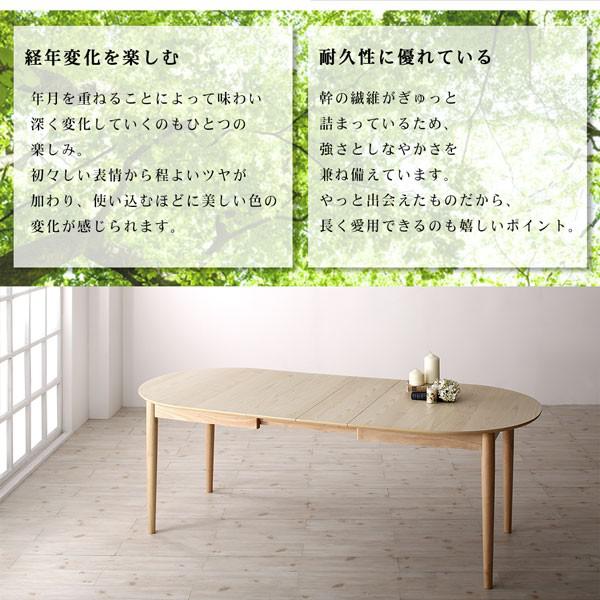 ダイニングテーブル おしゃれ 伸縮 広がる 伸長式 安い 北欧 食卓 テーブル 単品 モダン 会議 事務所 ( 机 幅160 幅185 幅210 奥行90 ) 4人用 5人家族 6人用 オーバル 大きい 大きめ パーティ ビュッフェ デザイナーズ クール スタイリッシュ ミッドセンチュリー_8