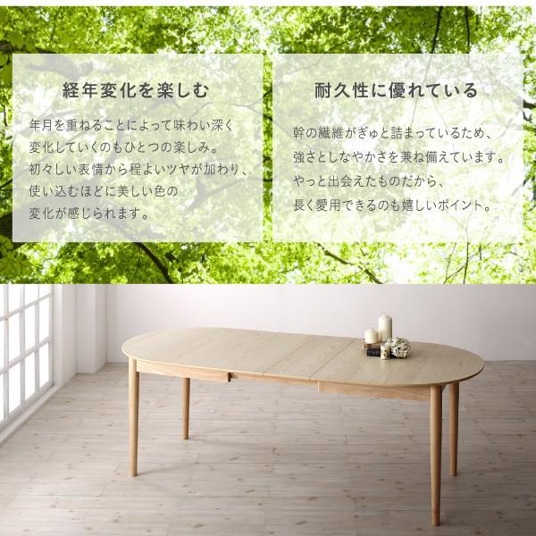 ダイニングテーブル おしゃれ 伸縮 広がる 伸長式 安い 北欧 食卓 テーブル 単品 モダン 会議 事務所 ( 机 幅160 幅185 幅210 奥行90 ) 4人用 5人家族 6人用 オーバル 大きい 大きめ パーティ ビュッフェ デザイナーズ クール スタイリッシュ ミッドセンチュリー_6