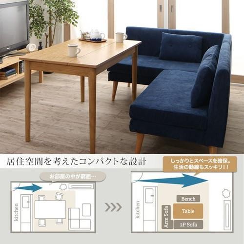 コーナーソファー コーナーソファ L字 l字型 l型 おしゃれ 北欧 安い ふかふか カウチ( 2点(2Pソファ1脚+アームソファ1脚)右アーム )_5