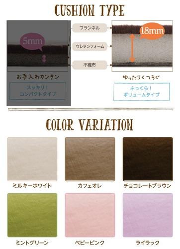 ラグ カーペット 撥水 拭ける おしゃれ ラグマット こたつ敷布団 中敷き 敷きマット 絨毯 安い 厚手 低反発 ウレタン 防音 オールシーズン ダイニング マット 極厚 ふかふか リビング 長方形 200×250 3畳 ( 厚さ18mm ) 床暖房 北欧 モダン アーバン デザイン もこもこ_5