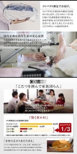こたつ布団 掛布団 敷布団 2点セット 掛け敷きセット 上下 掛け布団 中敷き布団 カーペット ラグマット 厚手 正方形 75×75 80×80 天板用 ブラック 黒 ブルー 青 1人用 一人暮らし 2人 北欧 チェック パッチワーク フランネル キルト ヴィンテージ 和室 和風 暖かい_10