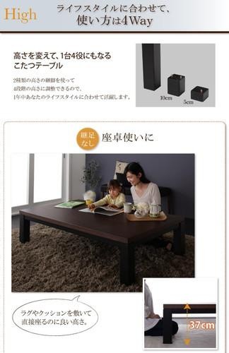 こたつテーブル コタツ ローテーブル センターテーブル 安い 5尺