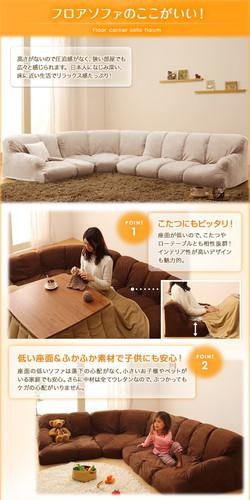 コーナーソファー コーナーソファ L字 l字型 l型 おしゃれ 北欧 安い ふかふか カウチ( ソファ3点 ハイ 左コーナー 1P+2P+コーナー )_2