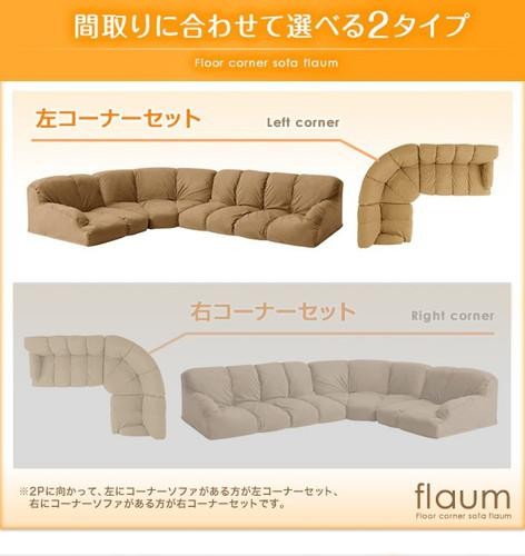 コーナーソファー コーナーソファ L字 l字型 l型 おしゃれ 北欧 安い ふかふか カウチ( ソファ3点 ハイ 左コーナー 1P+2P+コーナー )_5