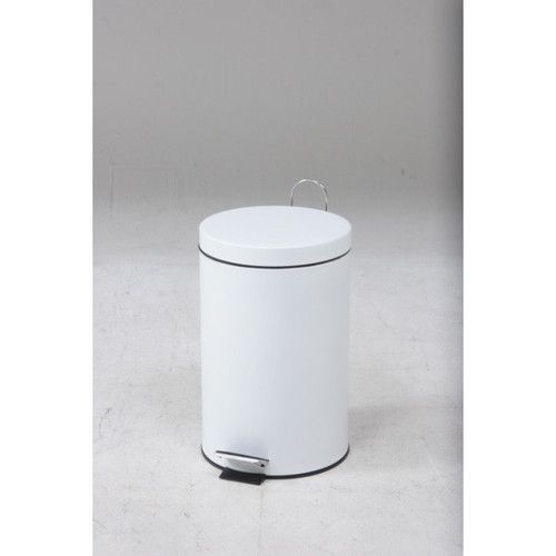 ゴミ箱 ごみ箱 ダストボックス くずかご キッチン リビング おしゃれ カフェ スリム ペダル 12ｌ ホワイト 白 12リットル ふた付き 蓋付の通販はau Pay マーケット アットカグ