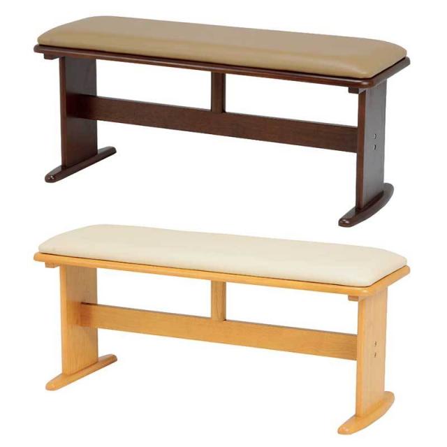 ダイニングベンチ 長椅子 ベンチ 椅子 おしゃれ 木製 安い 北欧 2人掛け 二人掛け ダイニングチェアー チェアー いす 玄関 レザー 合皮 和モダン アジアン レトロ アンティーク 約 幅100 座面高43cm