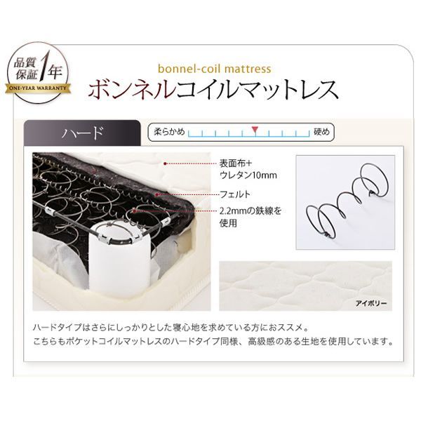 連結ベッド 幅280 ワイド 2人 3人 4人 家族 つなげる 2台 分割 ファミリー 親子 マットレス付き ローベッド ロータイプ フロア 低床 低い 宮 ヘッドボード 枕元 棚 ラック 携帯 ティッシュ メガネ リモコン 頭上 収納 コンセント スマホ 充電 ヴィンテージ モダン レトロ_4