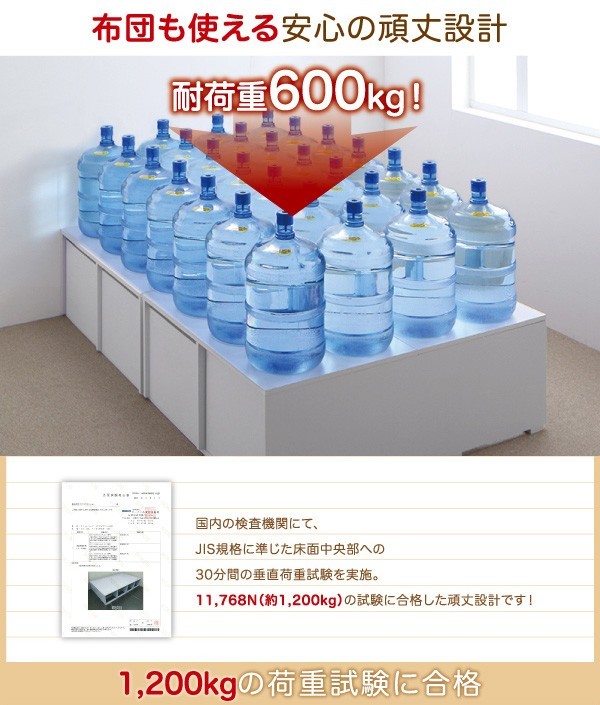 シングルベッド 一人暮らし フレームのみ チェストベッド ハイタイプ ベッド下収納 引き出し付き 大容量 ヘッドレス ヘッドボードなし 布団 直置き マットレス不要 フラット床板 土台 箱型 デザイナーズ ホテル モダン 高級 メンズ_4