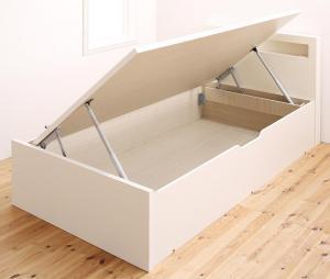 シングルベッド 一人 フレーム 跳ね上げ式 ガス圧 ベッド下 収納 畳 硬め 布団可 腰痛 通気性 カビ 湿気 和室 棚 携帯 照明 ライト コンセント スマホ アジアン シングルベッド 一人 フレーム 跳ね上げ式 ガス圧 ベッド下 収納付き