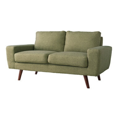 ソファー ソファ 2人掛け 長椅子 テレワーク 在宅 チェア 一人暮らし グリーン 緑 約 幅150 奥行81 高さ80 座面高45の通販は 52,255円