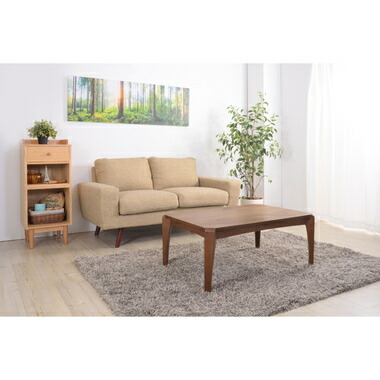 こたつテーブル コタツ ローテーブル センターテーブル 木製 北欧 コーヒーテーブル 応接テーブル ローデスク テレワーク 在宅 90×60 長方形 高さ38 本体 安い 天然木 ブラウン 1人用 2人用 一人暮らし 小さい モダン 高級 ヴィンテージ ブルックリン レトロ