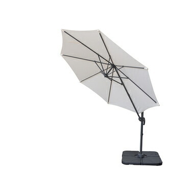 パラソル 庭 ガーデン おしゃれ 海 ビーチ 大型 大きい アウトドア テラス 日除け 日よけ サンシェード 日傘 重り別売り グリーン 緑 約 幅295 奥行360 高さ252