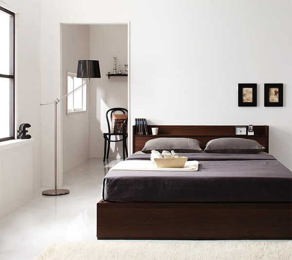 ベッド シングル チェストベッド ミドル ベッド下収納 引き出し付き 大容量 宮付き ヘッドボード 枕元 棚 携帯 スマホ ティッシュ メガネの通販は