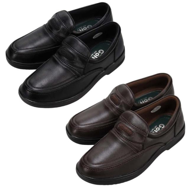 シティ ゴルフ City Golf カジュアルスリッポンシューズ　GF8602 メンズ 革靴 (nesh)