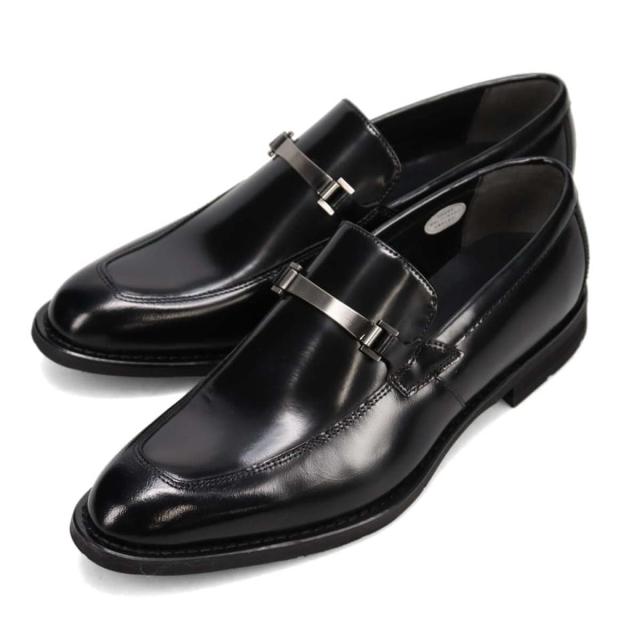 HIROKO KOSHINO HOMME ヒロコ コシノ メンズ エレガント ビット金具付きユーチップスリッポンドレスシューズ　HR8004 (nesh)
