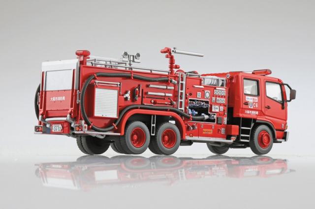 アオシマ 1 72 化学消防ポンプ車 大阪市消防局 C6 ワーキングビークル No 4 の通販はau Pay マーケット ホビープラザ ビッグマン
