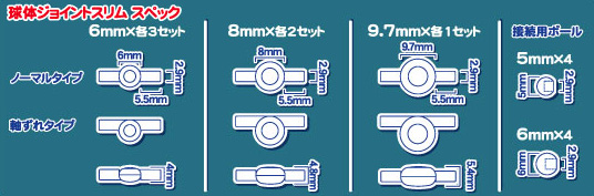 Hobby Base ホビーベース 関節技 球体ジョイント スリム G グレイ Ppc Tn16 プレミアムパーツコレクションの通販はau Pay マーケット ホビープラザ ビッグマン