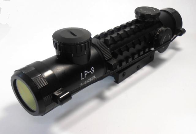 Hyuga ヒューガ ライフルスコープ Lp 3 3 9x26の通販はau Pay マーケット ホビープラザ ビッグマン