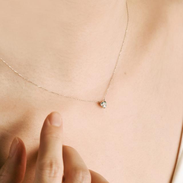 アクアマリン ネックレス ハート プラチナ ネックレス クリスマス ポイント消化 プラチナ ハート ネックレス アクアマリン ペンダント