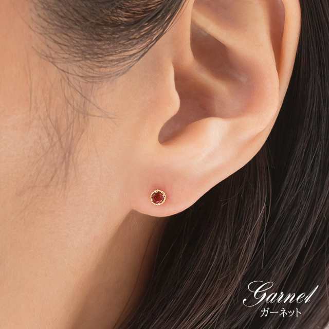 18金 セカンドピアス ポスト 太め 0.8mm 軸太 0.8ミリ 18k