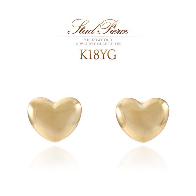 (B112616) K18 YG ピアス ハート レディース アクセサリー B112616) K18 YG ピアス ハート レディース アクセサリー - メルカリ