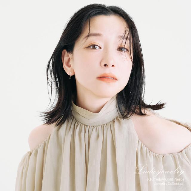 天然石ピアス オニキス レディース 10金 イエローゴールド K10 10K おしゃれ プレゼント 結婚記念日 誕生日 ブラックオニキス ピアス 宝石 天然石 揺れる 雫 雫型 ティアドロップ デザイン 雫形 スタッド 控えめ 黒色 ブラック K10YG 女性 彼女 妻 本物 誕生日プレゼント_10