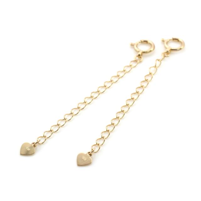 2本セット 18金 アジャスター 5cm チェーン延長 K18 ゴールド ホワイトゴールド ピンクゴールド 18k 金具 ネックレス 長くする パーツ の通販はau Pay マーケット アクセサリーショップバルザス