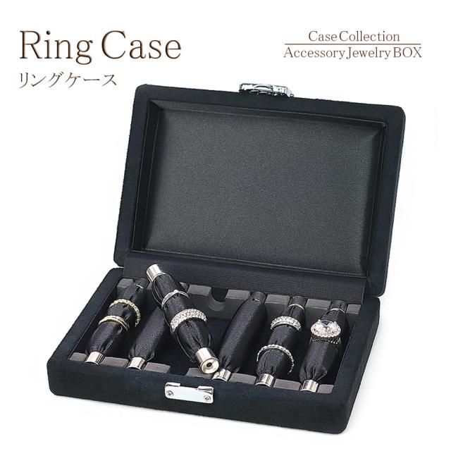 指輪ケース アクセサリー ジュエリー リング 収納 ケース ボックス コンパクト 持ち運び 商談 展示会 運搬 サンプル 収納ケース 業者 業務用 ブラック 無地 黒 保管 保存 アクセサリーケース ジュエリーケース 指輪入れ リングケース 入れ物 ゆびわ シンプル 持ち歩き 旅行の通販は 6,142円