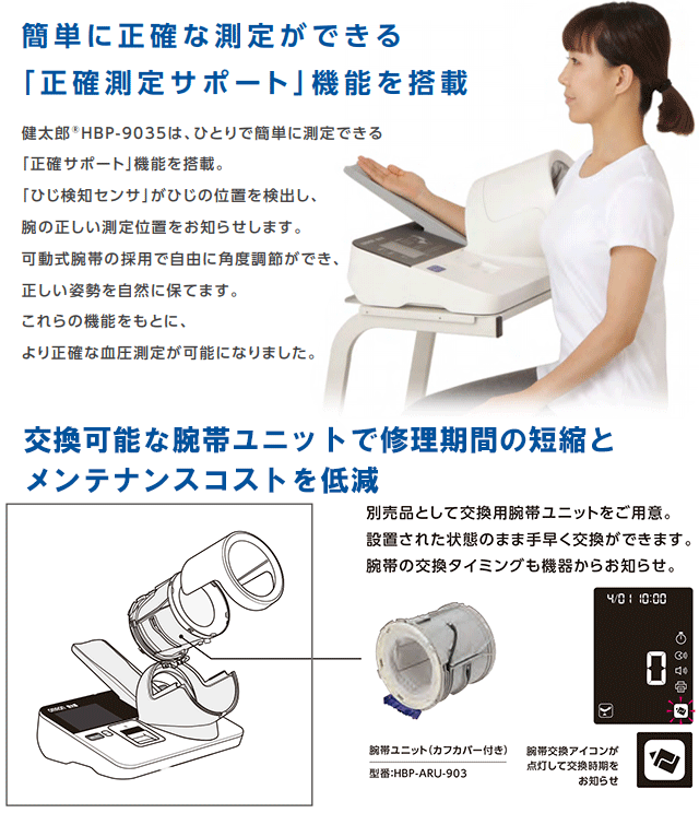 オムロン 自動血圧計 健太郎 HBP-9035(HBP-9020後継品)【omron血圧計】｜au PAY マーケット