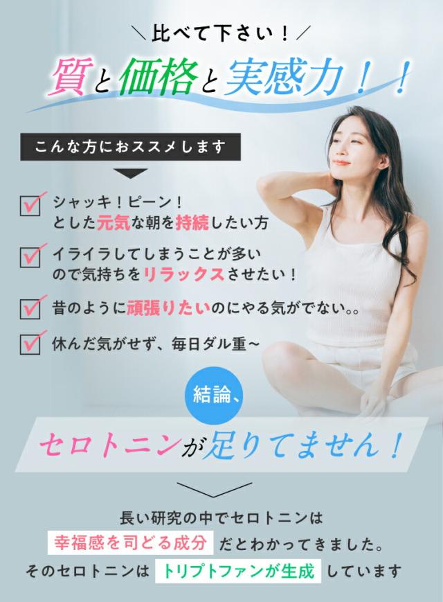 トリプトファン ビタミンB6 サプリ  《福袋 割引価格6個+2個無料＝約8か月分！》 送料無料 1日450mg 【レビューで店舗最大特割クーポン】 【医薬品工場指定製造】 サプリメント 【富山の薬屋さんの健康食品】 母の日_4