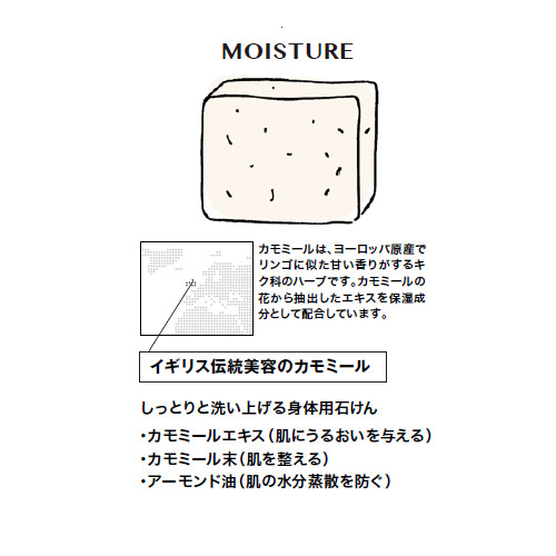 松山油脂 東急ハンズ モイスチャーソープ カモミールの通販はau Pay マーケット 東急ハンズネットストア
