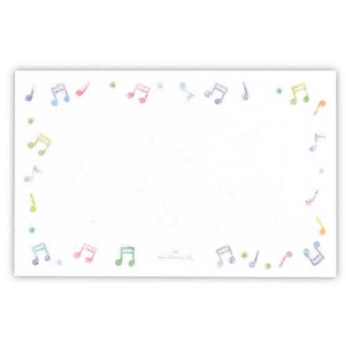 ホールマーク Hallmark ミニメッセージカード カラフル音符2 カード ポストカード ミニカードの通販はau Pay マーケット 東急ハンズネットストア