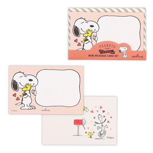 ホールマーク ミニメッセージカードセット スヌーピー Be With You ピンク レターセット 便箋の通販はau Pay マーケット 東急ハンズネットストア
