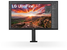 ★LG Electronics / LGエレクトロニクス 31.5インチ UHD 4K IPSアームスタンド採用モニター 32UN880-B [31.5インチ]