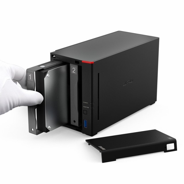 ★バッファロー NAS(ネットワークHDD) LinkStation LS720D0202 [ドライブベイ数：HDDx2 容量：HDD：2TB]